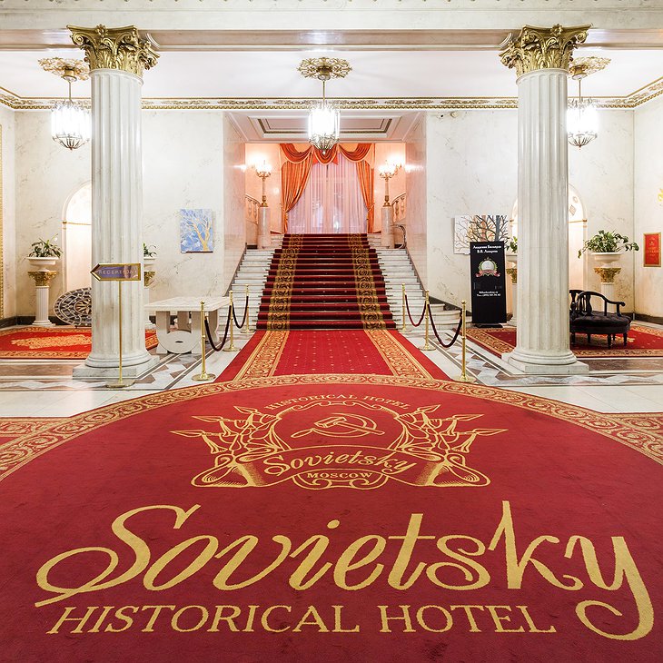 Legendary Hotel Sovietsky Grand Entrance