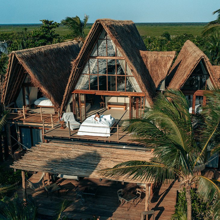 La Valise Tulum Master Suite Terrace Bed