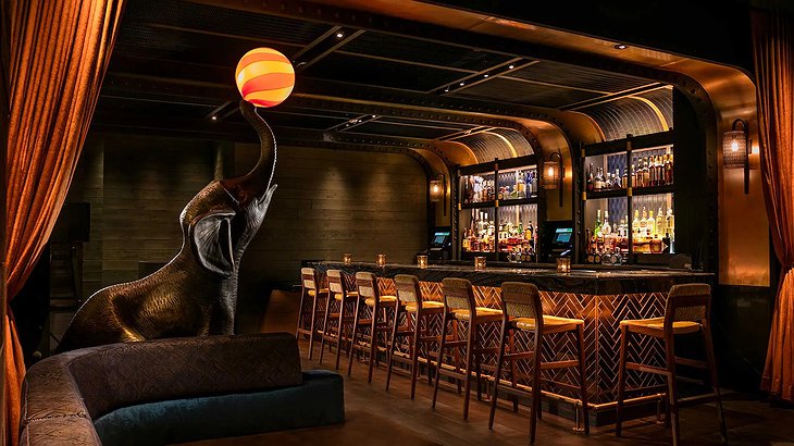 Moxy Times Square Hotel Elephant Lounge