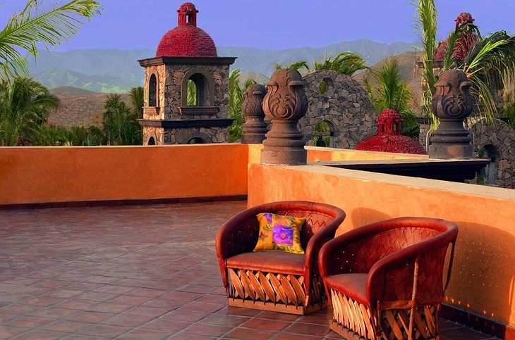 Hacienda Cerritos rooftop terrace