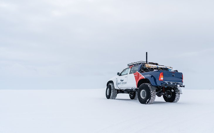 White Desert Antarctica's 4x4 Truck