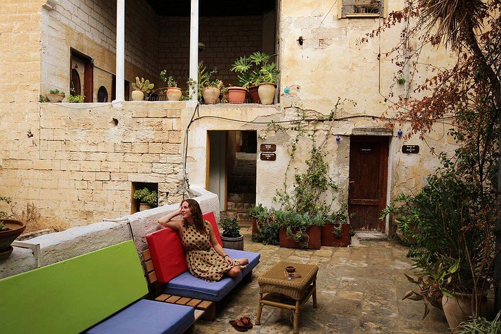 Fauzi Azar by Abraham Hostels Courtyard Sofas