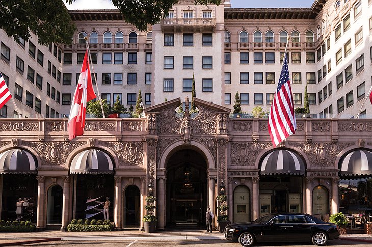 Beverly Wilshire Hotel Entrance