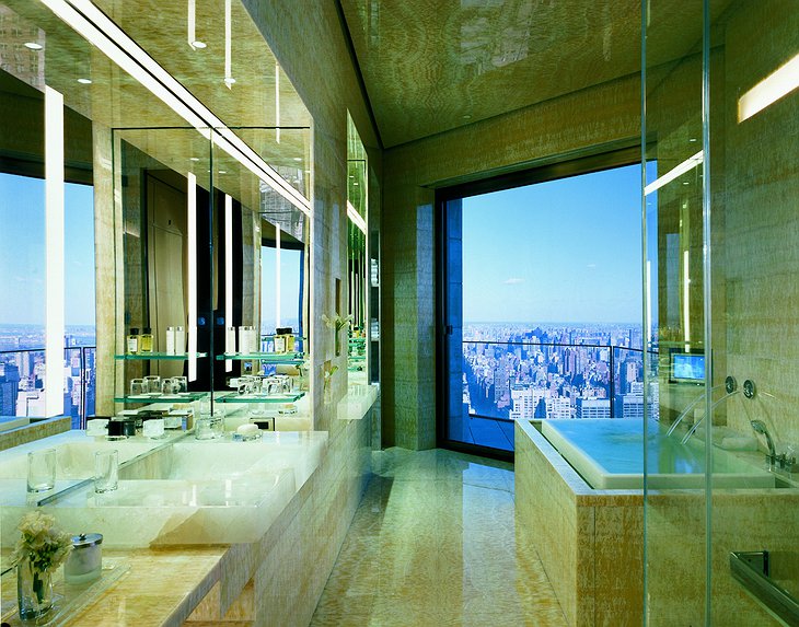 Ty Warner Penthouse Suite Bathroom