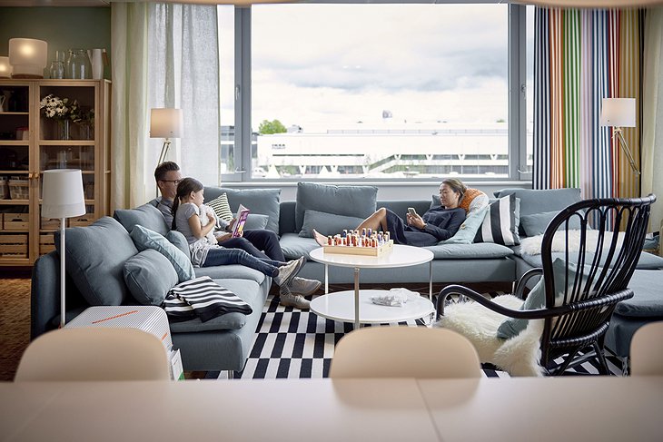 IKEA Hotel Living Room
