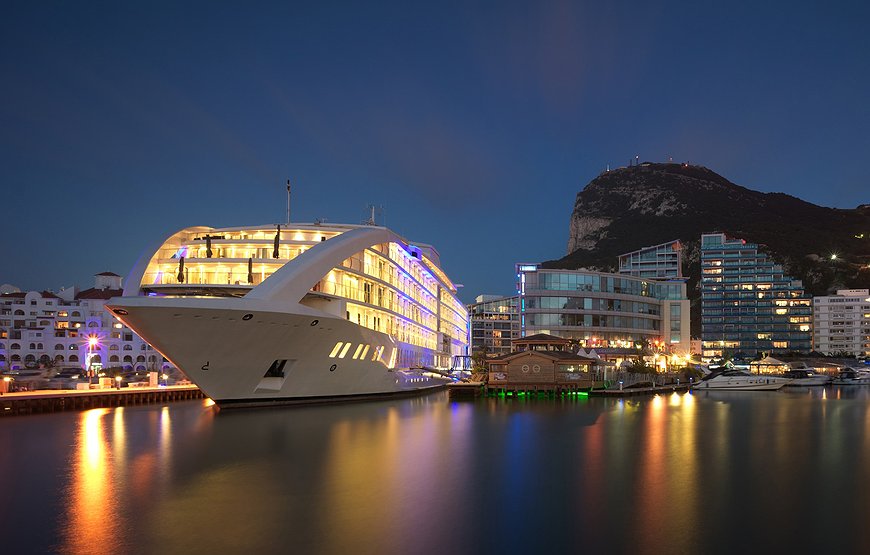 Sunborn Gibraltar - The World's Only Five-Star Floating Hotel Is Moored in Gibraltar