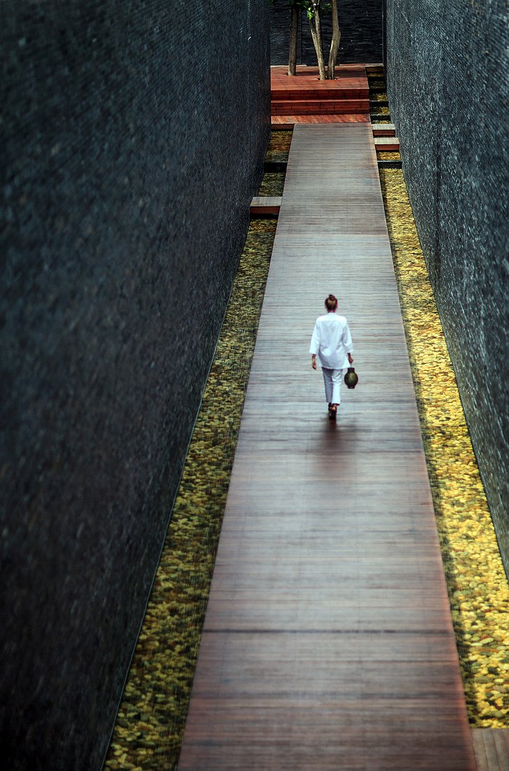 The Library Hotel Walkway