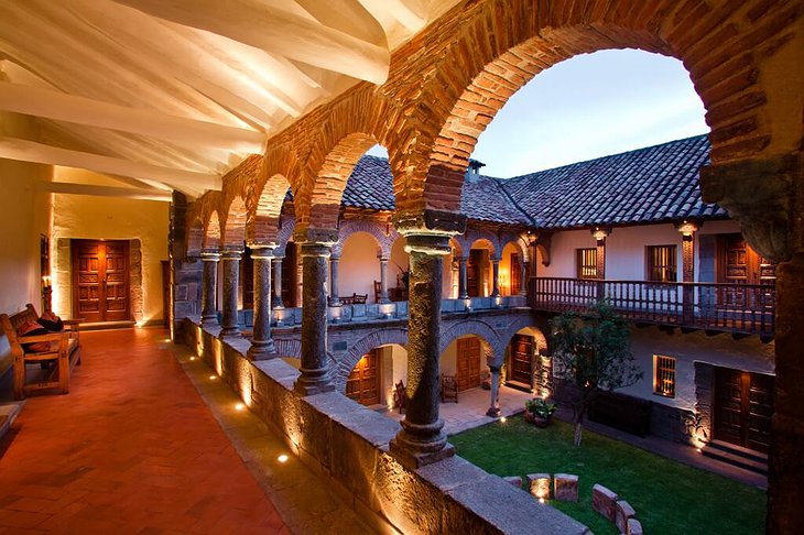 Inkaterra La Casona patio upstairs