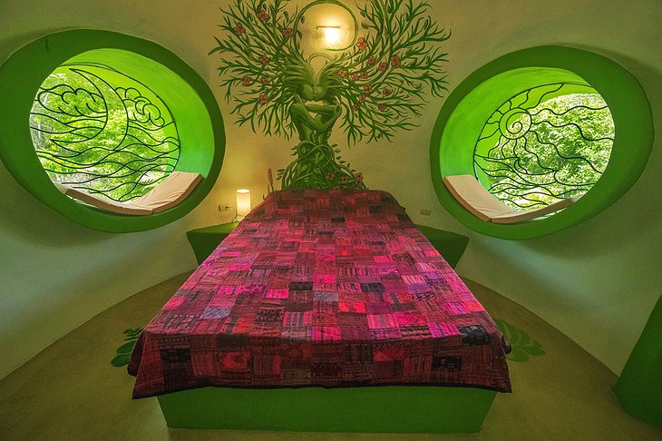 Green Moon Lodge Magical Bedroom