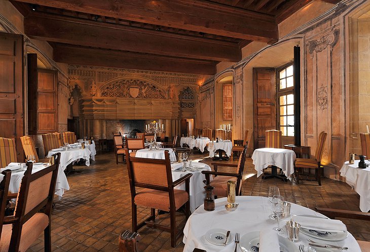 Chateau de Bagnols restaurant