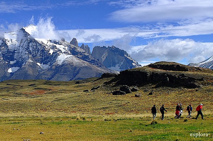 Trekking in the Torres del Paine National Park