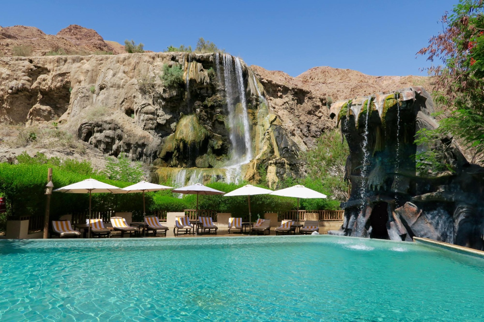 Ma'In Hot Springs Resort & Spa - In The Desert With Its Own Waterfall