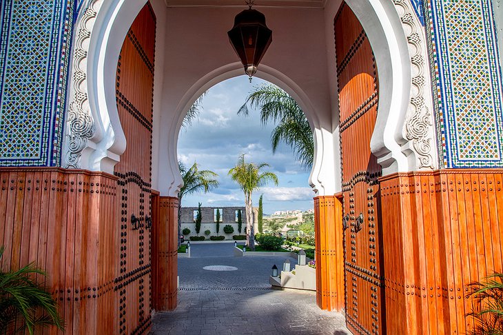 Palais Faraj entrance
