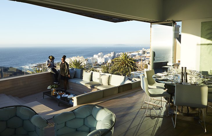 Ellerman House villa with balcony