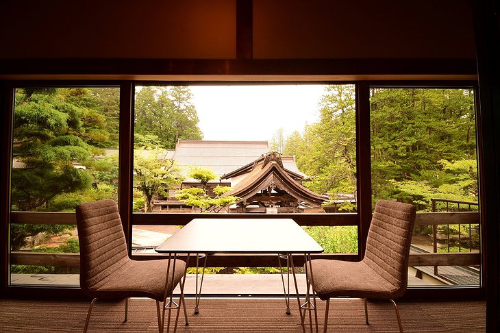Koyasan Saizen-in Guesthouse Garden View Dining