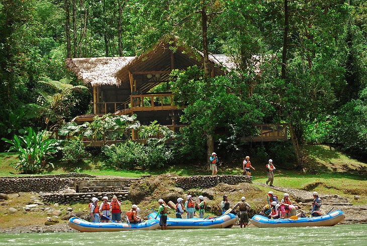Pacuare Lodge rafting