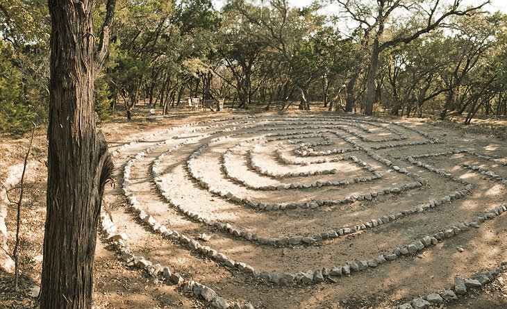 Rock art at Travaasa Austin