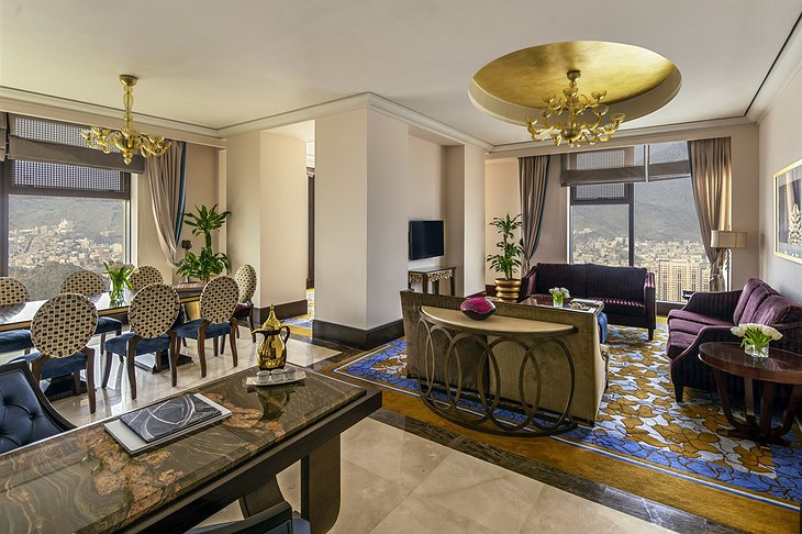 Makkah Clock Royal Tower Fairmont Hotel Guest Suite