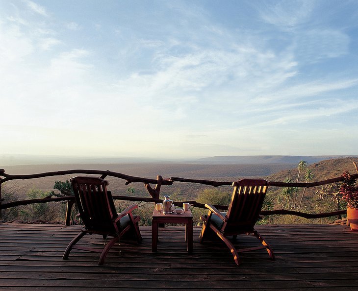 Loisaba house veranda