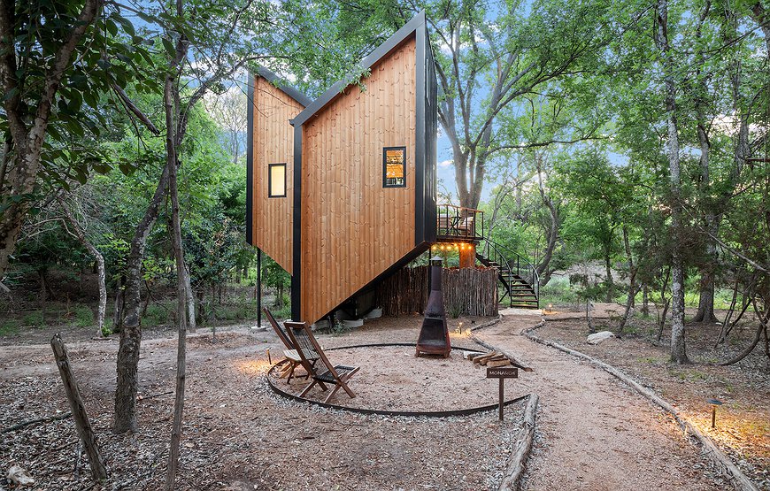 Onera Fredericksburg - Forest Architecture Gets Weird in Fredericksburg
