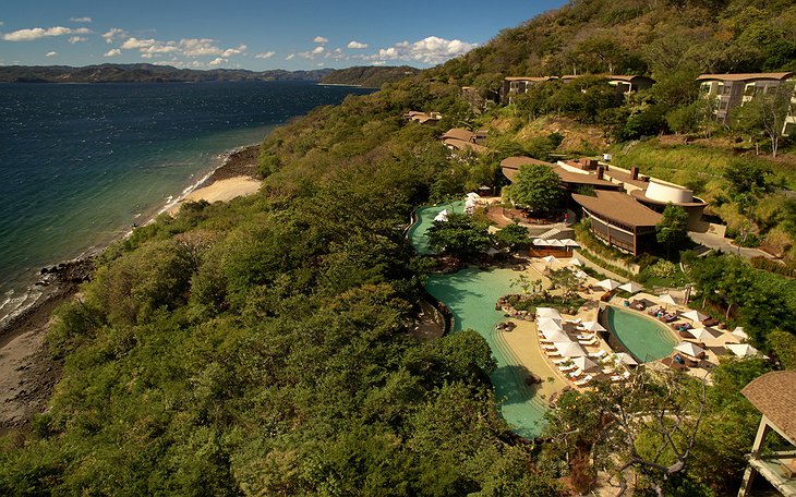 Andaz Peninsula Papagayo resort aerial