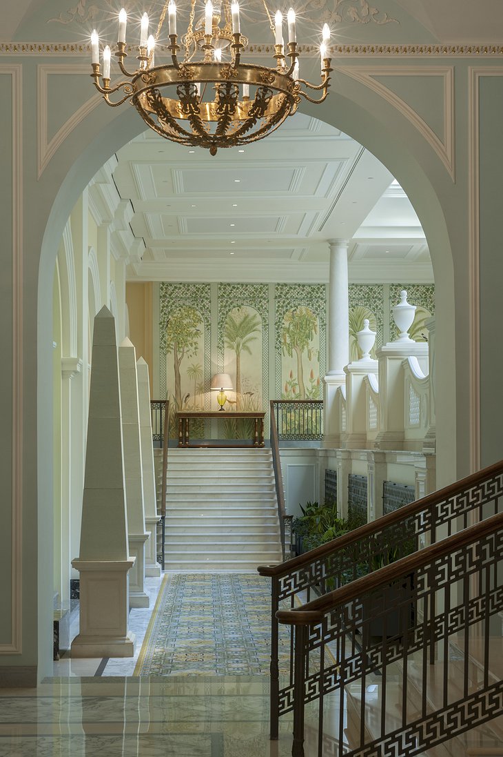 Four Seasons Hotel Lion Palace St. Petersburg corridor and stairs
