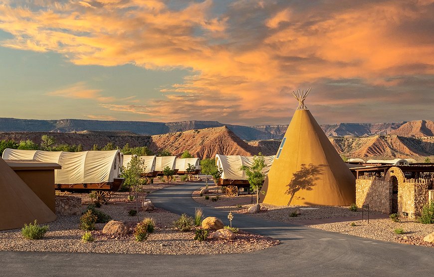 Zion White Bison Glamping & RV Resort - Utah's Most Unusual Glamping Resort