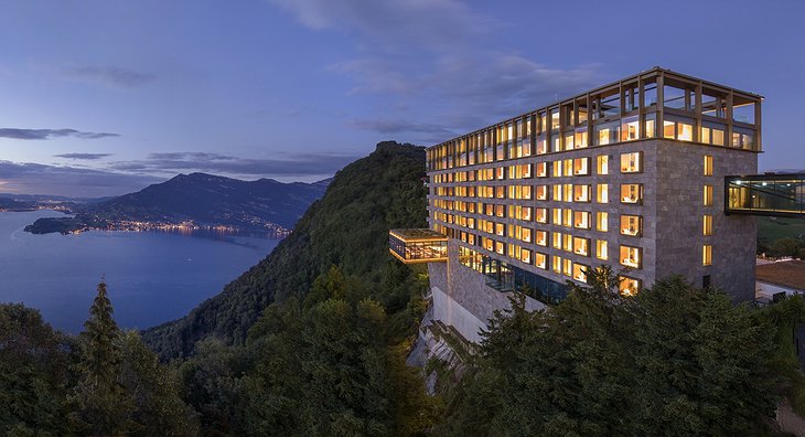 Burgenstock Hotel With Lake Lucerne