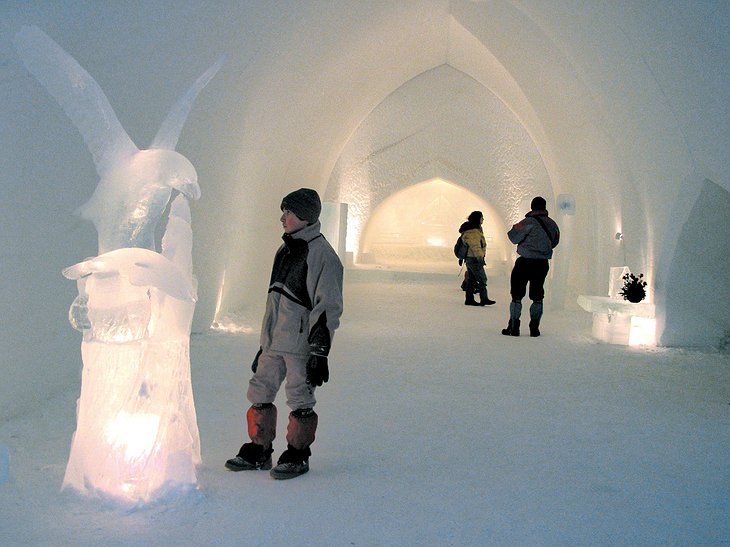 Ice sculptures