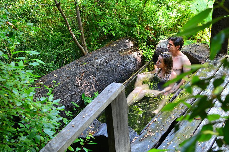 Outdoor Natural Wooden Bathtub