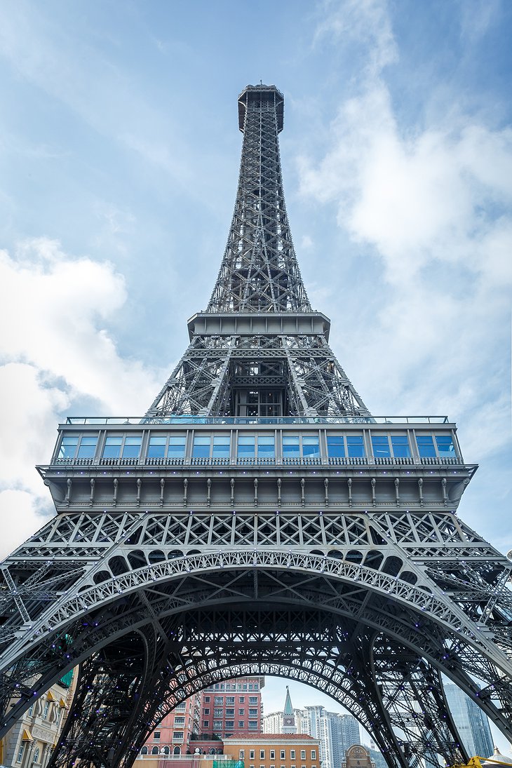 Half-Sized Eiffel Tower In Macau