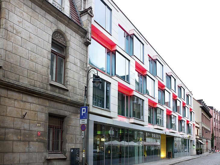 Puro Hotel Wrocław building exterior