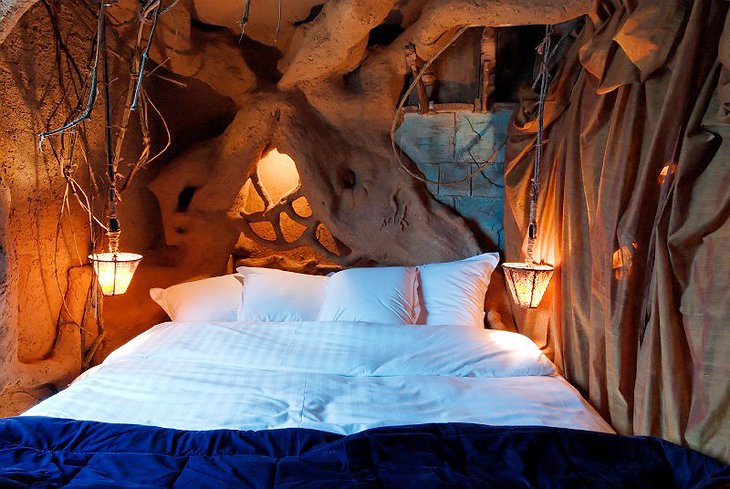 La Balade des Gnomes hotel bedroom