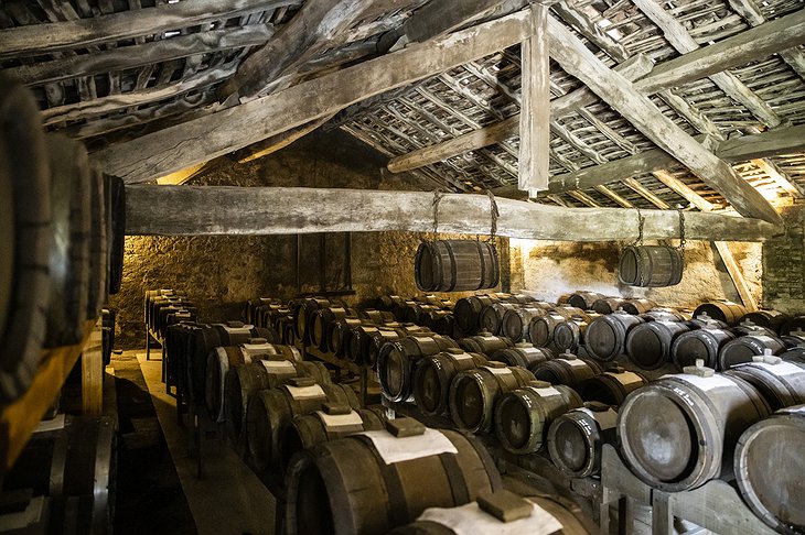 Roncolo1888 Seventeenth-Century Wine Cellar Barrels