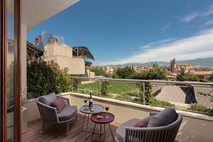 Hotel Marques De Riscal Balcony