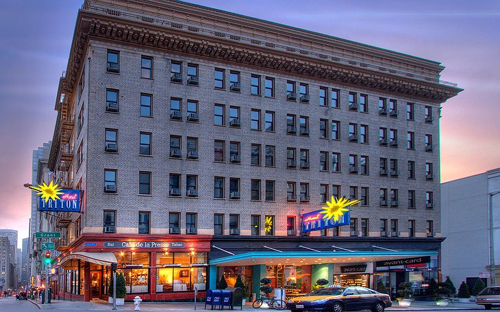 Hotel Triton building in San Francisco