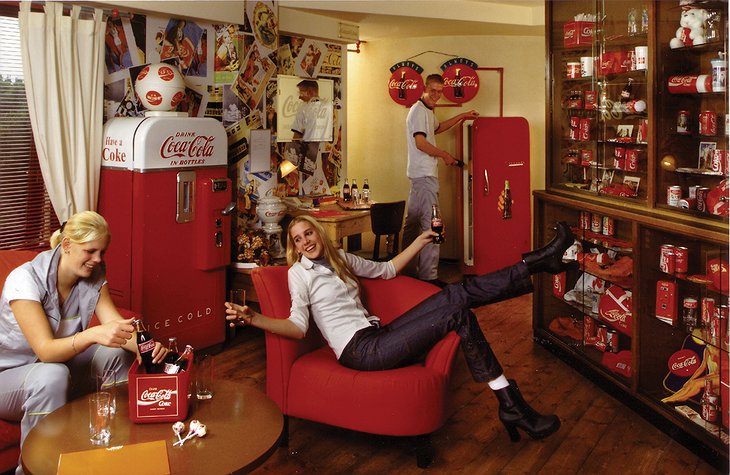 Coca-cola room