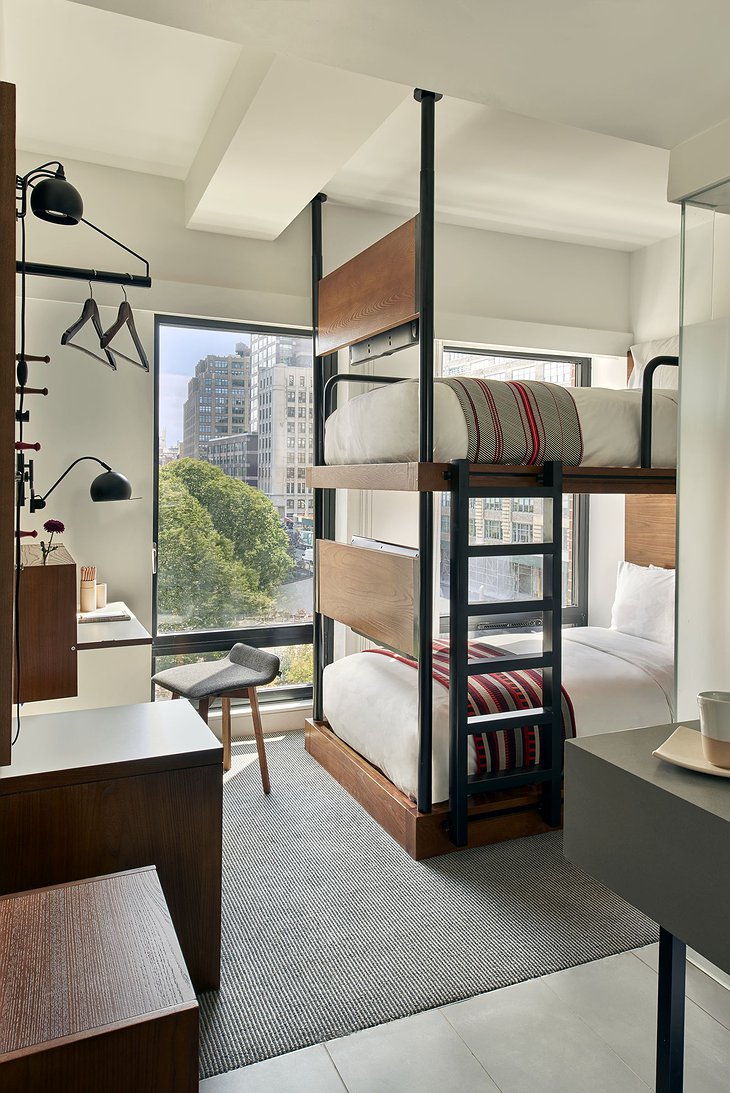 Arlo Hudson Square bunk bed room