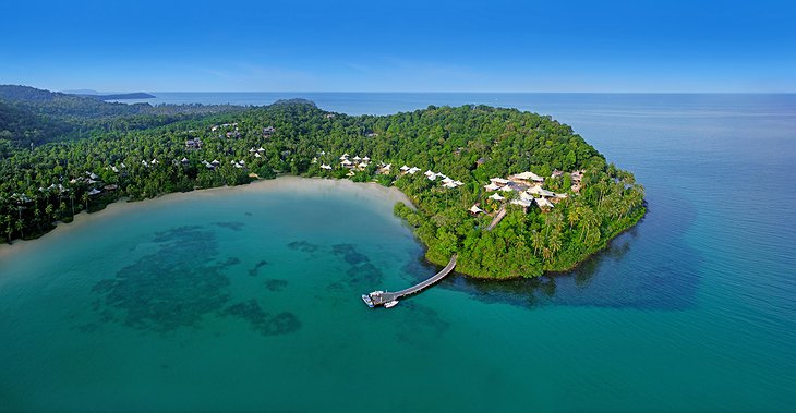 Soneva Kiri Resort aerial