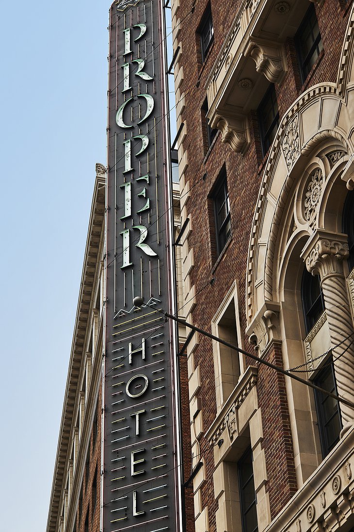 Downtown LA Proper Hotel Exterior