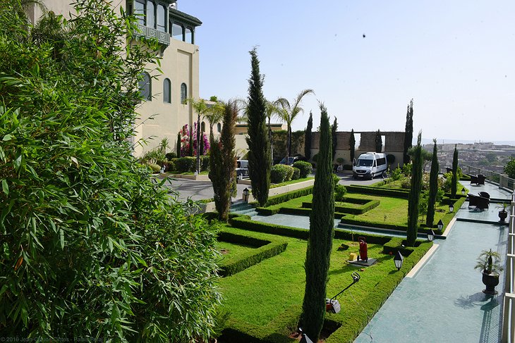Palais Faraj hotel garden