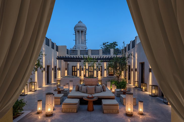 Al Bait Sharjah Reception Courtyard