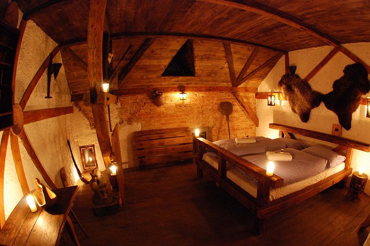 Medieval Hotel room