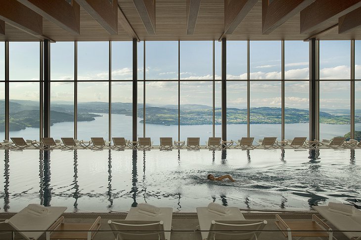 Bürgenstock Hotel Indoor Pool