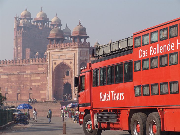 A quick stop in Fatehpur Sikri, India