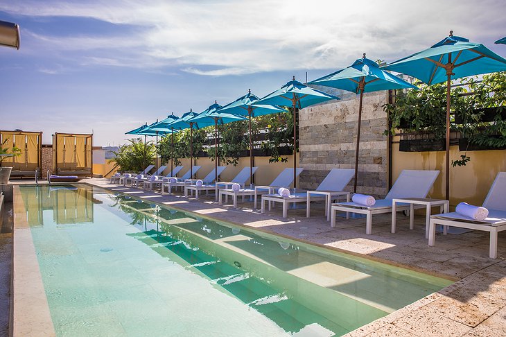 Nacar Hotel Cartagena Rooftop Pool
