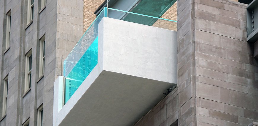 The Joule - Cantilevered Pool Over Downtown Dallas