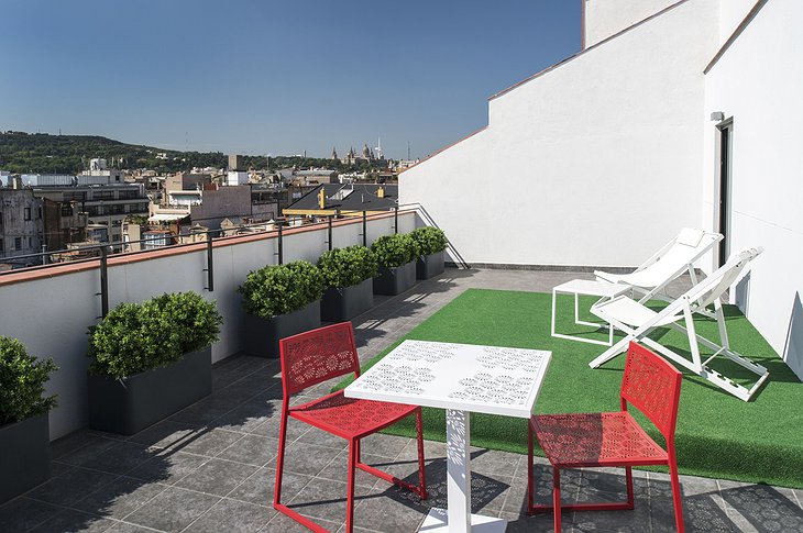 Hotel Vueling BCN terrace