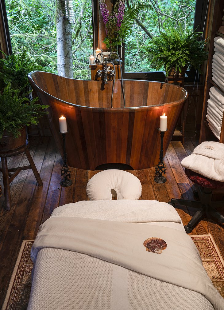 Clayoquot Wilderness Resort Spa Treatment Room