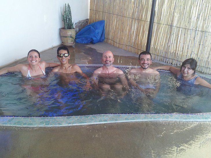 Jacuzzi full of people